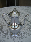 Vtg Coffee Or Tea Server By Cromwell Silver Mgf Corp Chromium-stylish