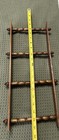 Retro Multi Tier Wood Hanging Wall Shelf Vintage Spindle 9x22