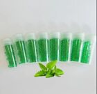 Green Mint Beads Dispenser Refill  8 Packs 