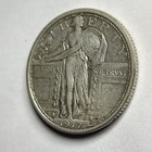 1917 Standing Liberty Quarter - Type 1   xf  au Condition   Better Date - 71060