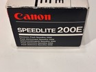 Canon Speedlite 200e Shoe Mount Flash     W  Original Case     Tested Working