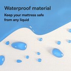 Quilted Mattress Protector Fitted Bed Cover Microfiber Mattress Pad Protector