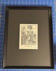 Grateful Dead   Co Fd-26 Skeleton   Roses Stanley Mouse Signed Framed 12x16