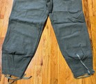 Wwii German Waffen Panzer Tanker Field Grey Wool Trousers- Large