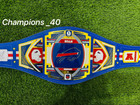 Buffalo Bills Nfl Super Bowl Championship Title Belt Adult Size Zinc Plates
