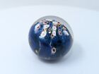Undersea Garden  2  Glass Marble By Shawn E Messenger Millefiori Blue Studio  03