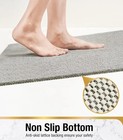 Soft Textured Shower Mat  Non Slip Anti Mould For Inside Shower   Bathtub Mats
