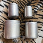 Vtg Century Kitchen Aluminum Ware Usa Tea Coffee Sugar Flour Canister Set Of 4