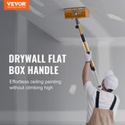 Vevor Drywall Flat Box Handle Flat Finishing Handle 40  -64   Extendable Paint