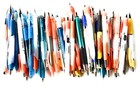 100ct Wholesale Mixed Lot Misprint Ball Point Retractable Click Pens