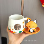 Starbucks Authentic Autumn Cute Fox Acorn Wall Glass Cup Tumbler Ceramic Mugs Us