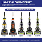 Replacement Belt Set For Bissell Proheat 2x Revolution Pet Pro Carpet Cleaner