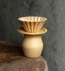 Origami Rinko Dripper S Bamboo Holder   Cup 3-piece Set Limited Beppu Japan