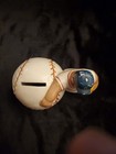 1960 s Bombers Baseball Home Run Bank Ceramic With Original Plug