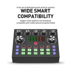 Usb Interface External Sound Card Live Broadcas Microphone Audio Card Equipment