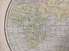 Vintage 1901 Eastern Hemisphere Map 11 x14  Old Antique Original Asia Europe