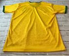 Brazil Soccer Yellow Nike Jersey Size Large 2018 Cbf Football