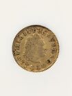 1744 Ja Madrid Spain 1 2 Escudo Gold Coin Ngc Xf40     