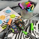 6 Piece 2mm Neon Chalk Marker Set