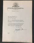 Director George Pal 1967 Original Autographed Letter On Mgm Letterhead  Reprint