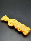 Rare Ancient Chinese Old Jade    hand Carved  general  Statue F01