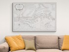 1778 French Naval Chart Of Chesapeake Bay     Revolutionary War Maritime Map