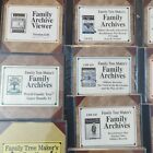 Family Tree Maker s Family Archives Software Ver 6 01 Broderbund Geneology Cdrom