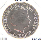 2013 Britannia 2 Pound Fine Silver 1oz  Coin