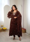 Salwar Kameez Pakistani Indian Wedding Party Wear Dress Bollywood Anarkali Suit