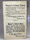Vintage Old Mayers Shoes Advertising Card Milwaukee Wisconsin 