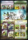 Butterflies Lot Of 10 Series Canceled In Sheet