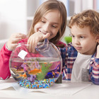 Colorful Clear Sea Glass Pebbles Aquarium Gravel Fish Tank Rocks Small  Irreg   