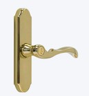 Brand New   Sealed - Larson Brass Storm Door Latch Mortise   ch3020701 