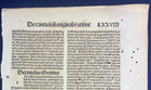 1400s Music Theory Leaf Page Jean Gerson De Canticorum Originali Ratione History