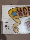 Vintage 1960s  Carnival Freak Show Double Sided  World Of Wonders  Sign Circus 