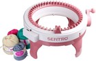 Knitting Machine  Needles Smart Weaving Loom Round Spinning Crochet Knitting Mac