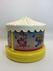 1988 Disney Dreamtime Night Light Carousel Musical Projector Mickey Donald