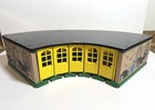 Brio Grand Roundhouse 33456 Wooden Train Engine Shed For 5 Trains Vintage Sweden