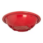 Carlisle Kl80505 Kingline Red 4 75 Oz Rimmed Fruit Bowl - 48   Cs