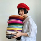Women Casual Beanie Wool Beret Classic Elegant French Style Solid Color Hat