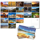 40 Pack Vintage National Park Postcards Bulk  Travel Photographic Cards 6x4 In 