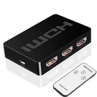 Hdmi Switch 3x1 Hd 1080p Hdmi Video Switcher 3 In 1 Out Remote Control Adapter