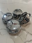 4pcs Mercedes Benz Maybach C63s E63s Cls63s Amg 60mm Chrome Center Caps Screw On