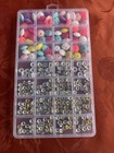Jewelry Making Supplies Lot     Hundreds Of Beads   Components Spacers