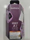      Garmin V  vofit Jr  3     Lilac Floral   Kids Fitness Tracker   Brand New