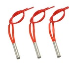 8 X 40mm 100w Cartridge Heater Electric Heating Pipe Fittings Ac110v  3pcs