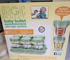 Magic Bullet   Baby Food Blender Processor Complete System Green With Box   More