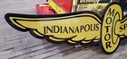 Indy 500 Sign Metal Indianapolis Motor Speedway Wings 6 Foot  Ims Gas Oil Cool  