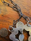 Sterling Silver Turquoise Necklace Native American Indian Squash Blossom Naja