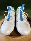 Nike Alpha Huarache 9 Varsity Lacrosse Cleats Size 9 5 Men s White Fz3620-100